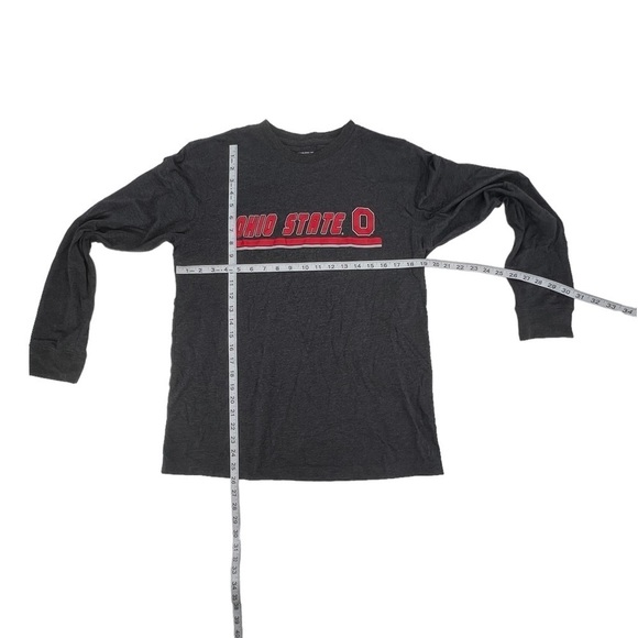 The Ohio State Gray Long Sleeve Ohio State Printed Shirt Size Large Men’s - Picture 4 of 4